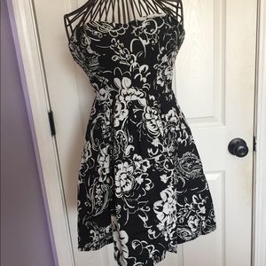 🎉SALE🎉Strapless Floral Print Dress